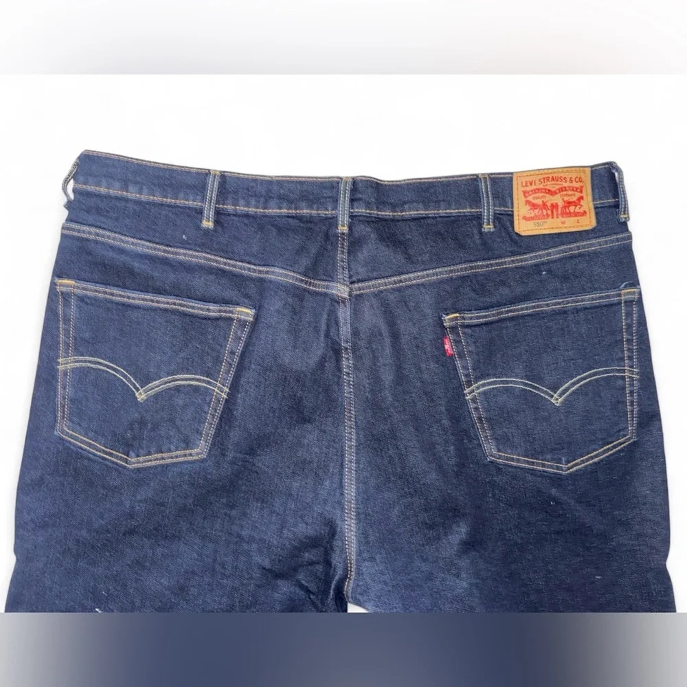 Levi’s 550 Relaxed Fit Jeans W46 L32 Dark Wash (Worn Once)